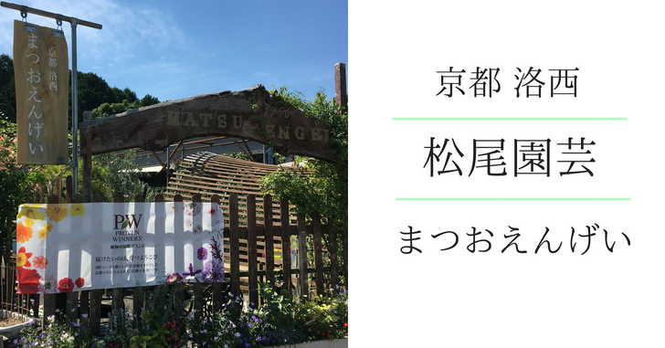 京都探訪 松尾園芸 まつおえんげい 洛西の歴史ある園芸屋さん レビュー Life Style Lab